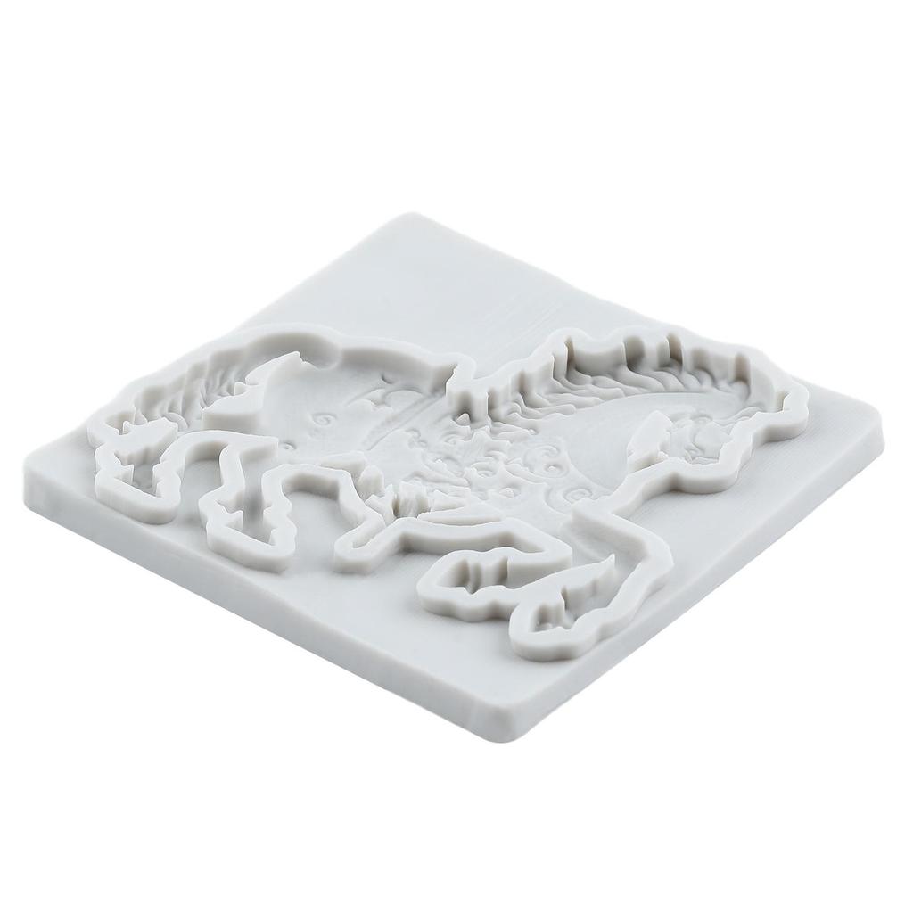 Silikonová forma na koně Kolotoč Fondánové formy Nástroje na zdobení dortů Topper na cupcake Cukroví Pryskyřice Hmoty na modelování Čokoládová Gumpaste forma