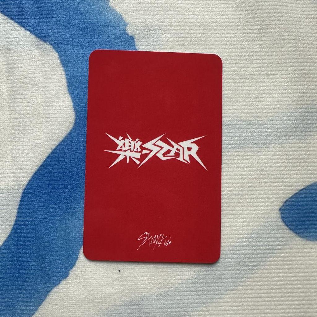 [USED] straykids rakustar streaming hyunjin trading card