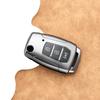 Car Folding Key Case Cover Accessories For Ssangyong Actyon Korando Tivoli Kyron 2 Sanka Tpu Keyless Shell Fob Protector Bag