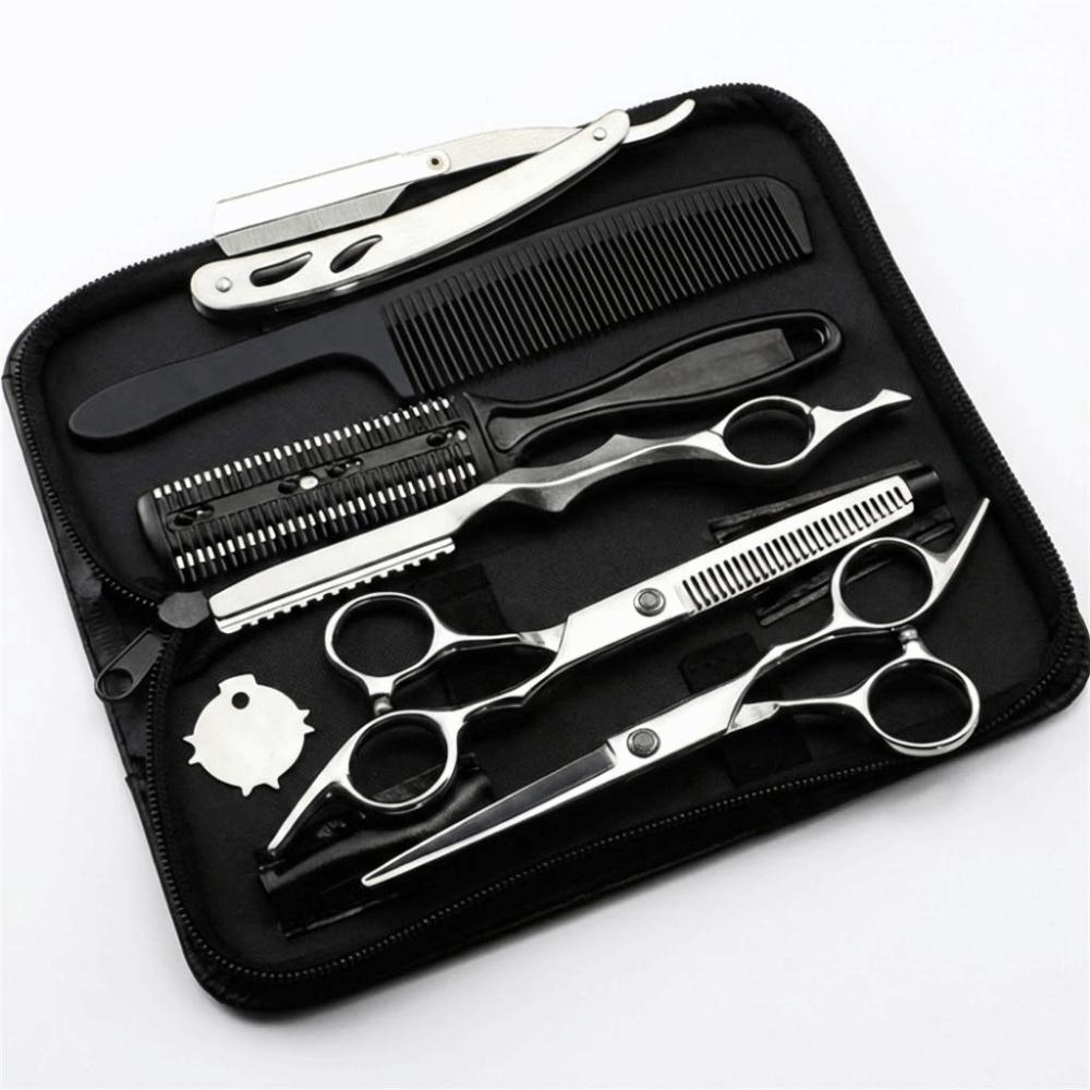 Thinning Tool Barber Shears Tools 6 Inch Hair Clippers Set Haircutting Kit  Barber Shop