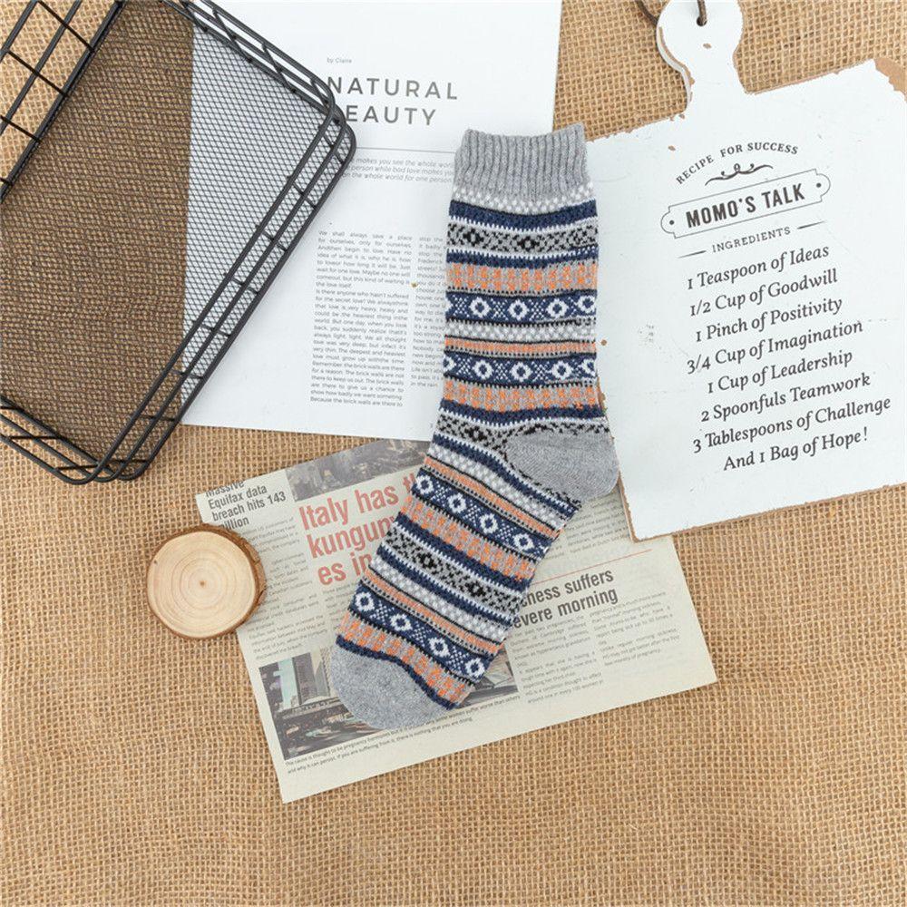 High Quality Soft Cozy Socks Hiking Men's Clothing Wool Socks Thick Knit Socks for Cold Weather Winter Warm