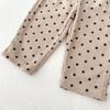 2025 Autumn Baby Pants Boys and Girls Korean Version Loose Polka Dot Corduroy Fashion Casual Sports Pants