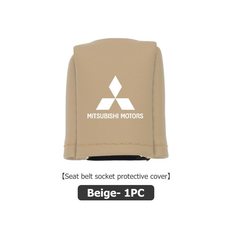 

Захисна накладка на пряжку ременя безпеки автомобіля, чохол-кліпса для заглушки ременя безпеки для Mitsubishi Outlander Pajero Sport Lancer EX ASX L200