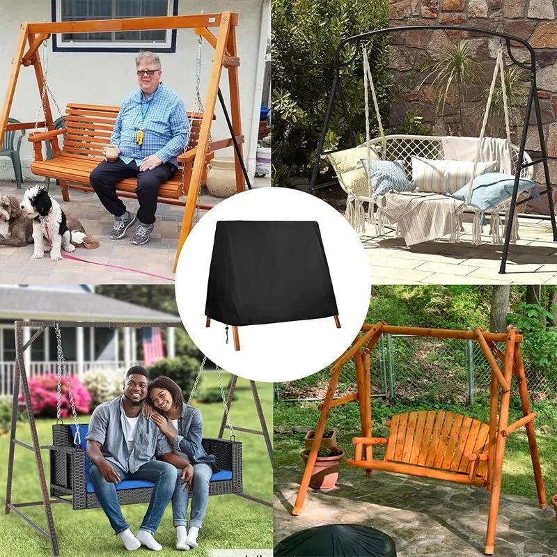 Patio Swing Set Cover - Waterproof Dust Proof Outdoor Furniture Protection