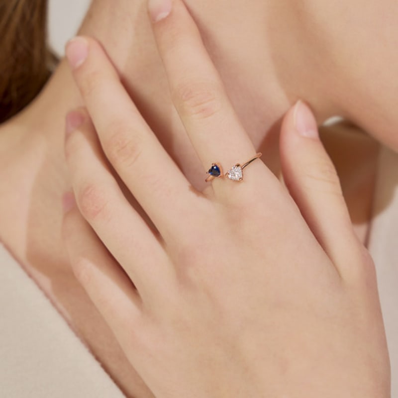 CRANNE Another Heart Ring C24RB086