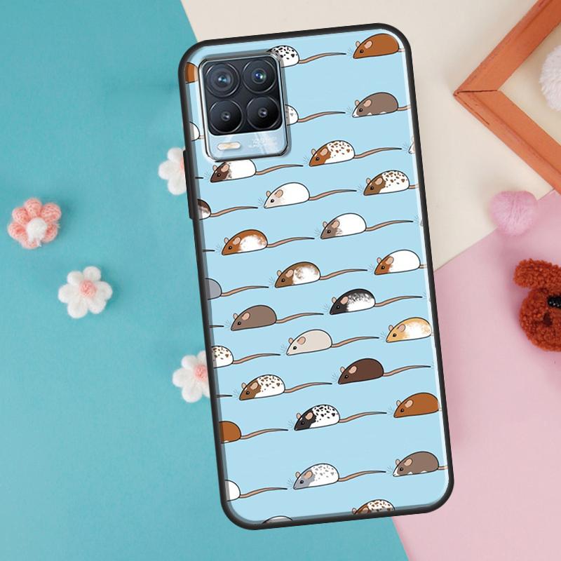 Mouse Rat For OnePlus 11 10 Pro 10T Nord CE 2 Lite Realme C55 C35 C33 C31 C30 C21Y GT Neo 5 3 2T Case