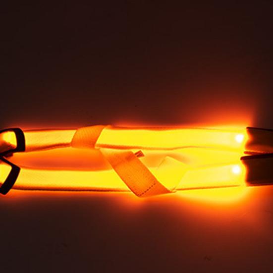 Dog Harness Super Soft Wear Resistant Polyester Medium Dog LED Training Vest Harness