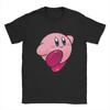 Kirbys Cartoon Game T-Shirts for Womens Funny Tee Shirt Crewneck Short Sleeve T Shirts New Arrival Tops