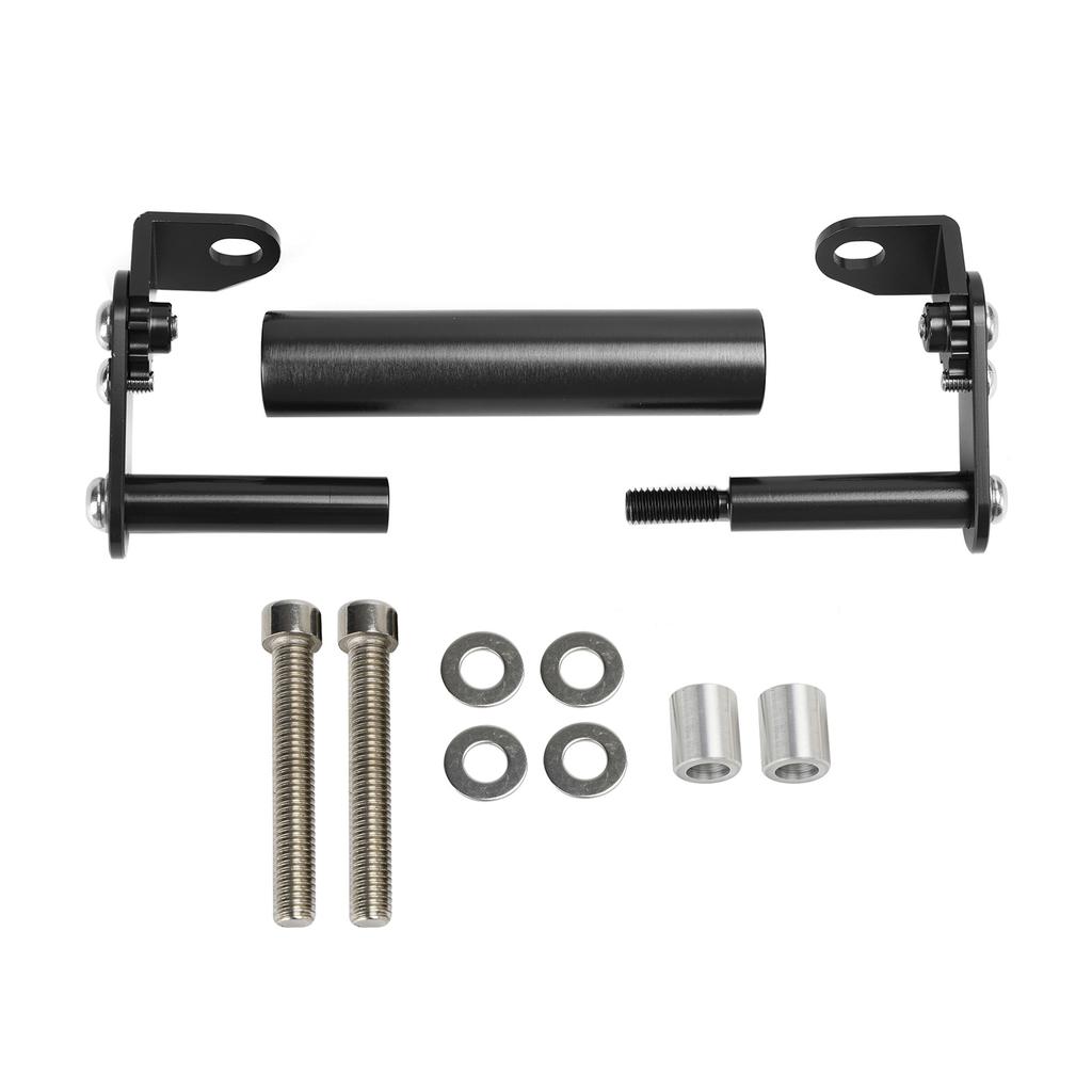 Phone Navigation Bracket Gps Extend Bracket 22Mm Black For Motorbike Motocycle