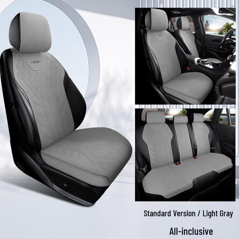 Universal Leopard 8 Breathable Seat Covers for 2025 Fangchengbao 5-Seater – All-Season Titanium 3 Cushions