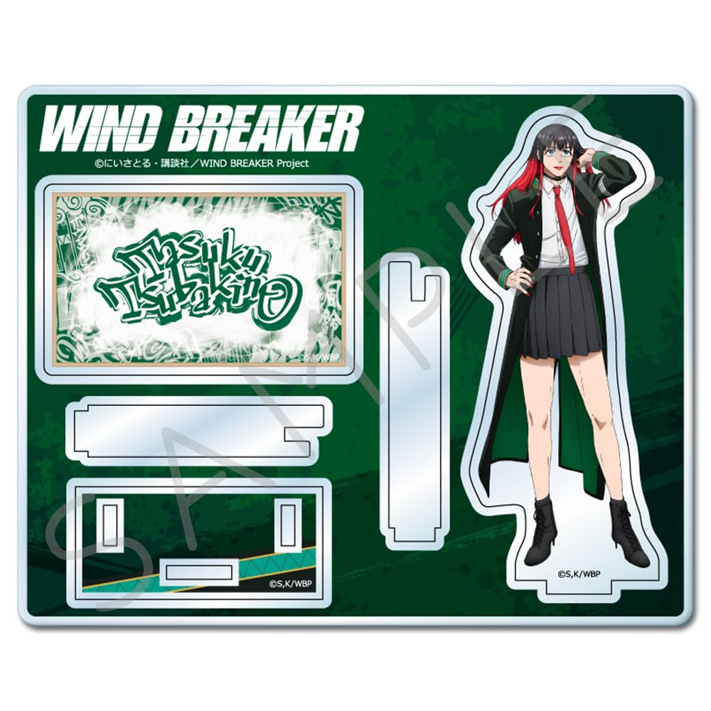 ТВ-аниме «WIND BREAKER» [Цубакино Ю] 3-й акриловый стенд YI