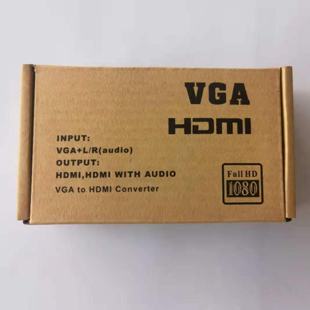 

VGA to HDMI Converter Cable with Audio чёрный