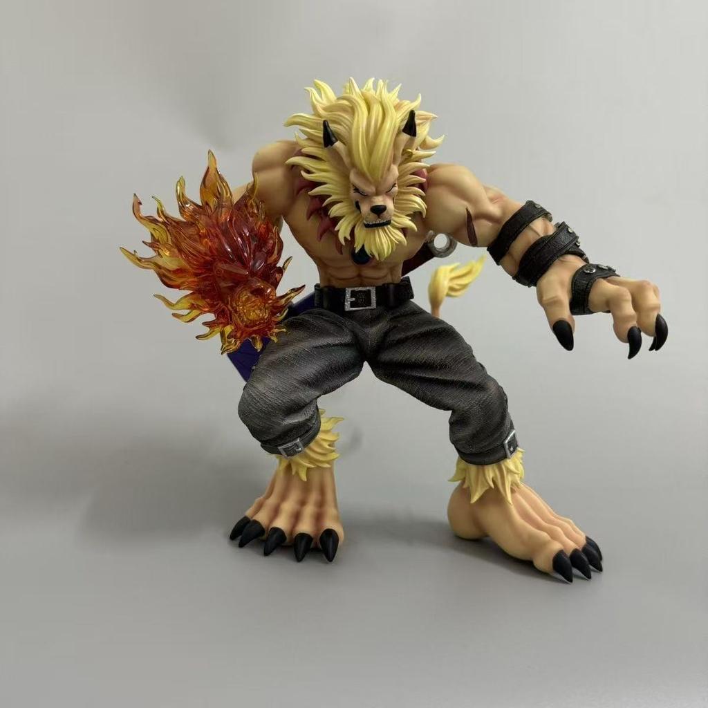 In Stock Digimon Anime Figures Soar Leomon Figure 2 Colors PVC Figure Statue Collection Decoration Toys Birthday Presents