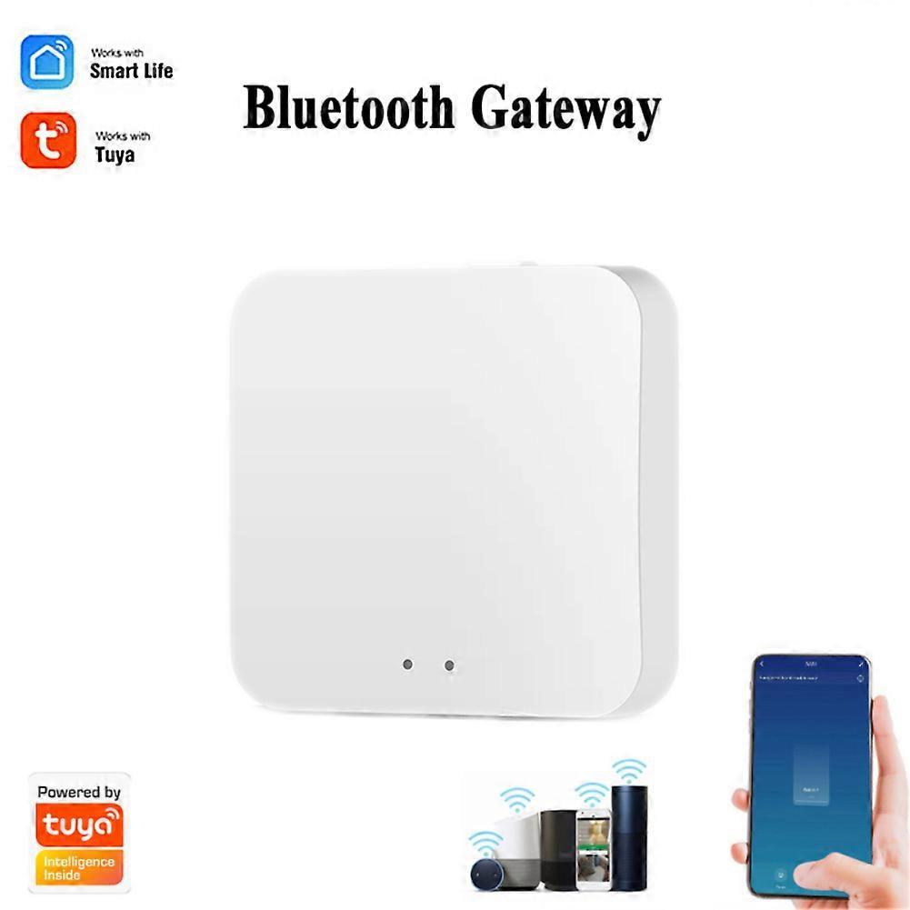 1-2Pcs Tuya Bluetooth Smart Wireless Gateway Bluetooth-compatible Mesh Gateway Smart Home Automation Smart Life APP Remote Control