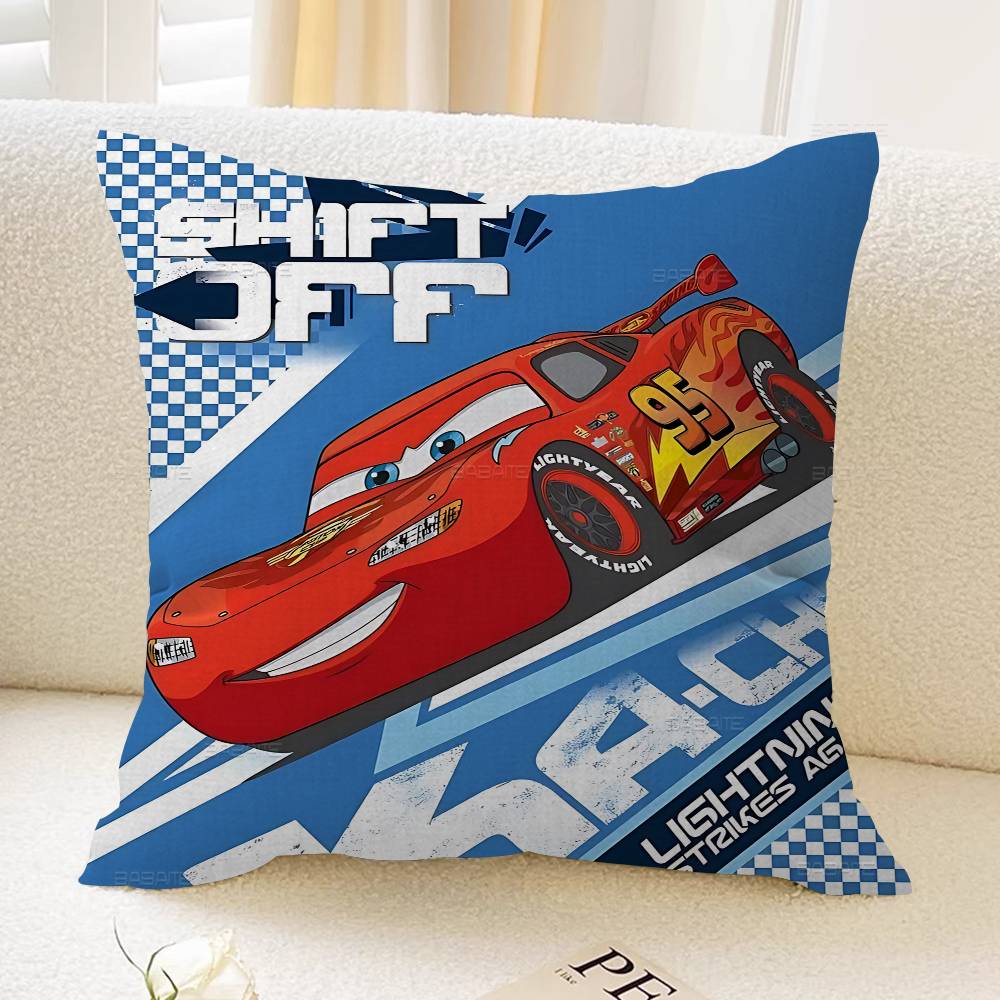Cartoon Llightning Anime MmcQueen Pillow Cover Sofa Cushion Cover Home Room Decoration Children Gift