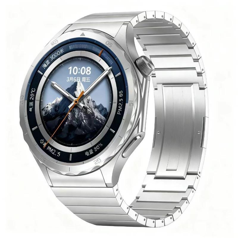 No Gap Luxury Stainless Titanium Steel Strap For OPPO Watch X/X2 Metal Band Wrist