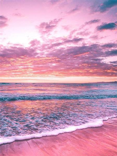 5D Diy Diamond Painting Mosaic Sunset Seaside Home Decor Full Square Round Embroidery Beach Landscape Wall Art