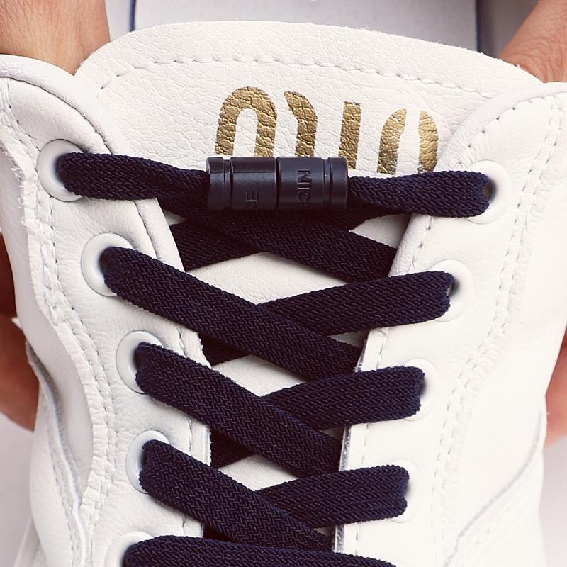 Fashion Shoes Cswo01 Men's Sky Blue 1Pair Elastic Laces Without Ties Capsule Buckle Shoelace Sneakers Flat Shoes No Tie Shoelaces Kids Adult Shoe Accessories 100Cm