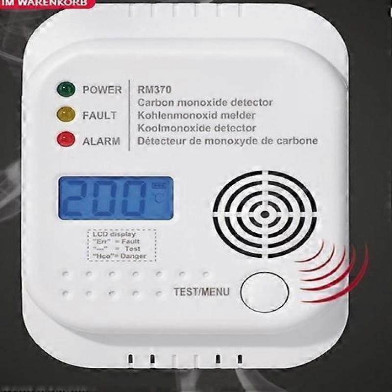 LCD Kohlenmonoxid Gasmelder Alarm