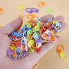 100-1000Pcs/Pack Mini Knitting Crochet Locking Stitch Markers Can Baby Greeting Card Plastic Markers Holder Needle Clip Craft