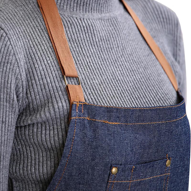 JINGRUIXIANG Fashion Denim Work Apron