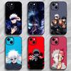 Übernatürer Japanischer Anime J-Jujutsu Kaisen Handyhülle Handyhülle Weiche Verpackung Leicht Für iPhone17 16 15 14 13ProMax