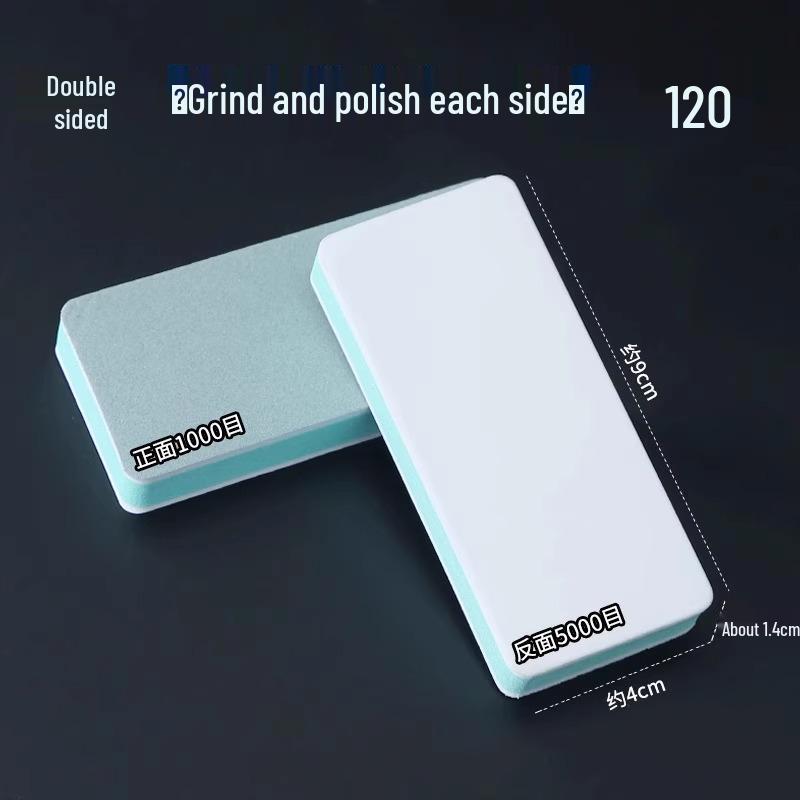 Double-Sided Wenwan Polishing Pad: Sponge Sandpaper & Grinding Tool for Plastic Jade.