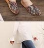 Women's Ethnic Diamond Pattern Cotton-Linen Headscarf Slippers - Large Size, Comfortable Home Footwear