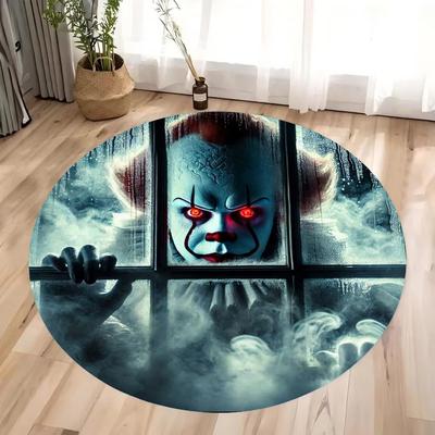 MINISO Disney Terrifying Joker Carpet Cartoon Area Rug Carpet Rug for Living Room Bedroom Sofa Doormat Decoration Floor Mat