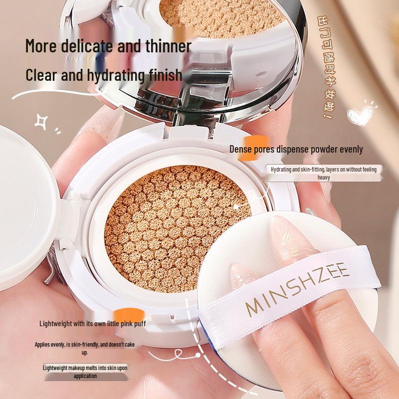 Mingxi Zhi Long-lasting No-smudge Cushion Foundation & Concealer for Women