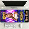Wrestlemania Customized Name Mouse Pad Gaming Laptop Mouse Pad Study Desk Mat Non-Slip Rubber Bottom Office and Gaming Desk Decoration
