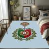 Portuguese Military Emblem carpet Living room and bedroom mats Home Decor Bathroom mat Dormitory decoration Art