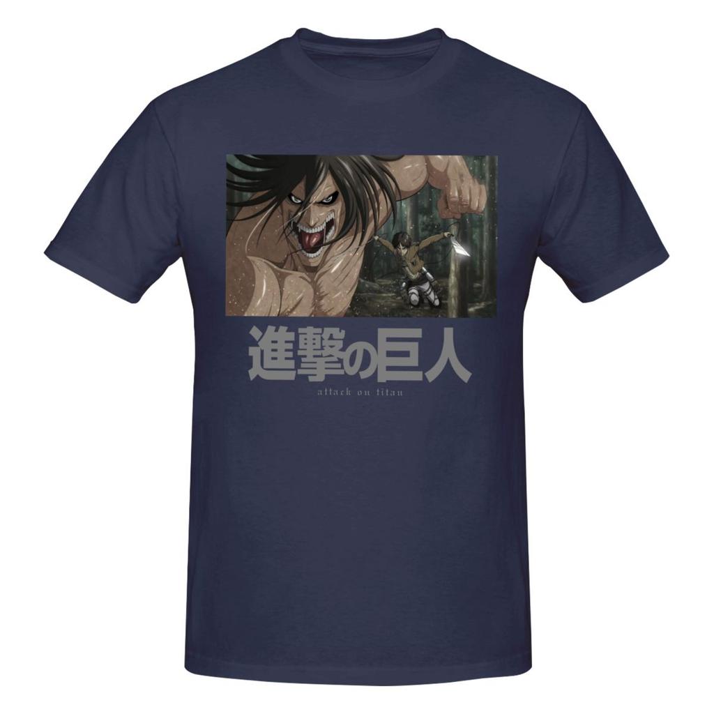 Attack On Titan Funny T Shirts Graphic Y2k Summer Cotton Unisexs Wounisex T Shirts Clothes