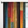 2Pcs- Bohemian Printed Curtains   Pole Bag Curtains 42*84   Bedroom And Living Room   Home Decoration   Room Decoration