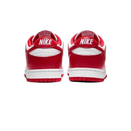 Nike Dunk Low SP White and University Red CU1727-100 Unisex