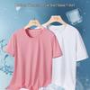 Summer Breathable Ice Silk T-Shirt - Unisex Quick-Drying Outdoor Running Sportswear