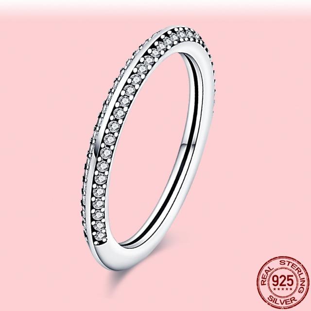  Sterling Silve Rings Popular Flower Lucky Rings Jewelry For Women Making Dorpshipping Rings TrendFlower Jewelry