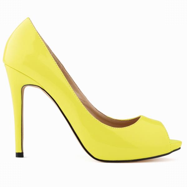 Zapatos de Salón para Mujer Sexy Boca de Pez Tacones Altos Señoras Tacón Alto Stiletto 11cm Estilo Show Fiesta Verano Blanco Rojo Zapatos de Boda Talla Grande