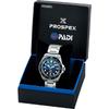 Seiko SBDJ057 (PROSPEX DIVER SCUBA PADI SPECIAL EDITION Солнечная металлическая группа для мужчин) Круглые часы, серебро