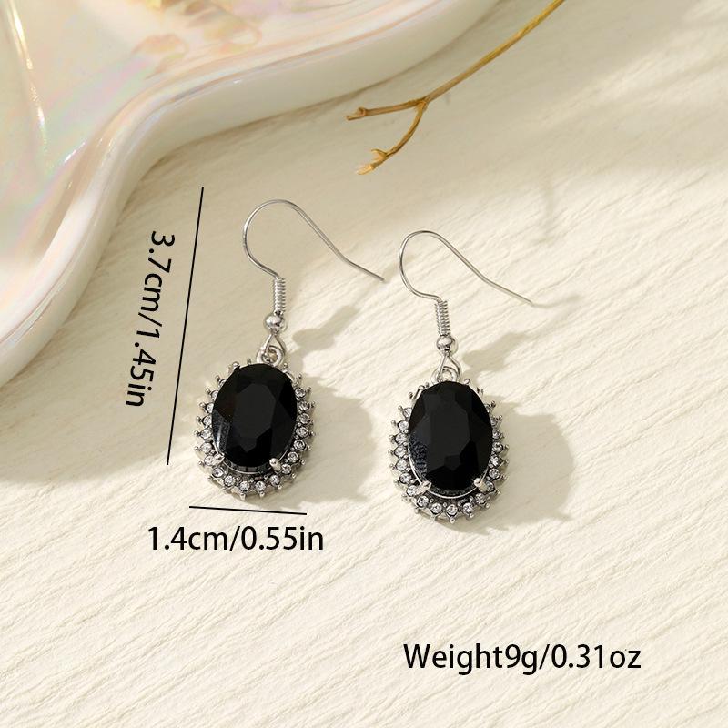 Source Premium Earrings Versatile Diamond-encrusted Women's Earrings Source Factory