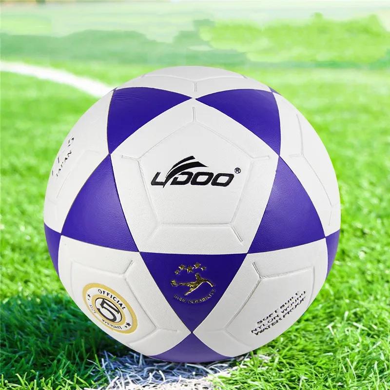 Pallone da Calcio Misura 5 PVC Resistente all'Usura Pallone Professionale da Partita Calcio Unisex Indoor Outdoor Partita Gioco Allenamento Squadra Calcio