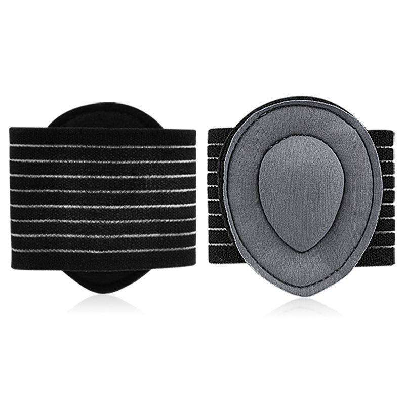 Adjustable Velcro Arch Support Bandage Insole for Shock Absorption and Foot Protection One Size серый
