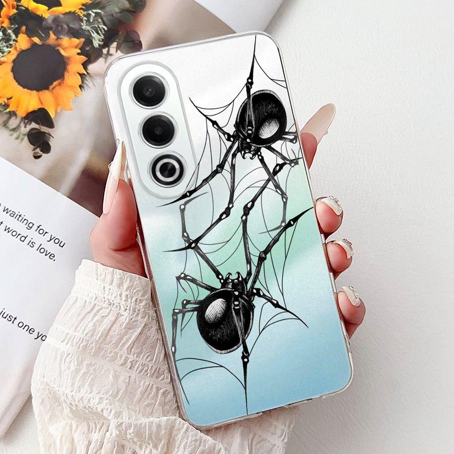 For OPPO K12x A80 Case 2024 New Fashion Love Heart Soft Silicone Back Cover For OPPO A3 Pro 5G CPH2639 A 80 K 12x CPH2667 Bumper