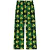 Women's Halloween Straight Leg Flannel Pants for Fall and Holiday Home Wear
