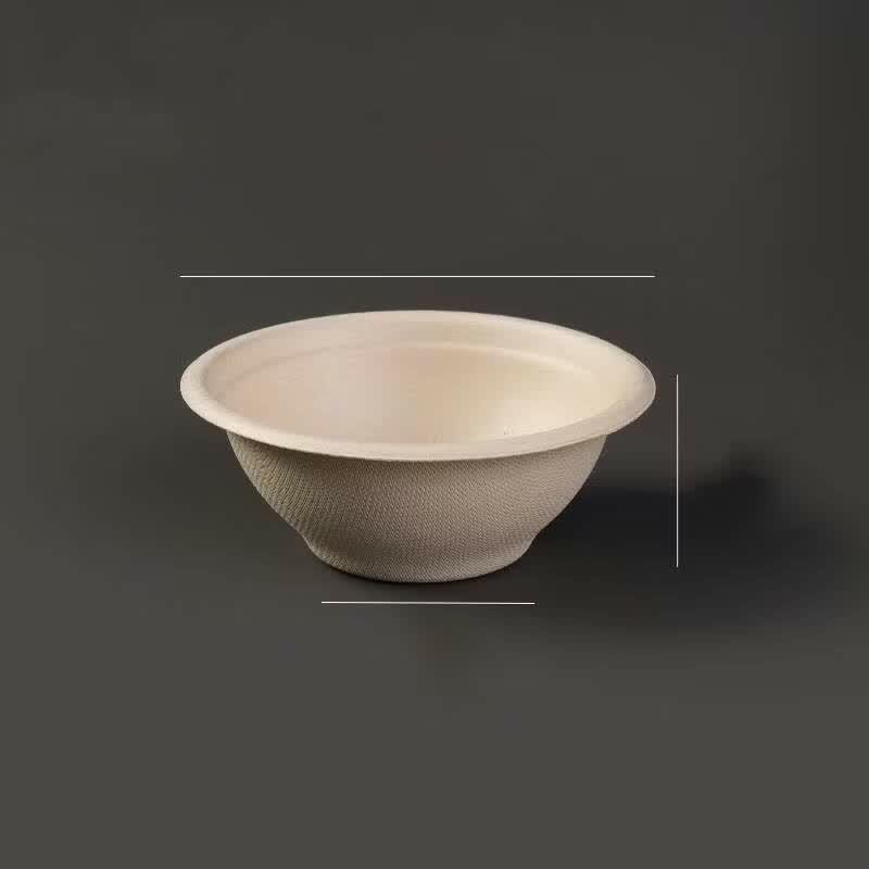 Yuzhou Disposable Eco-friendly Pulp Salad Bowl