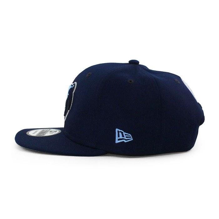 [New Era] 9FIFTY Cap Memphis Grizzlies NBA Team Basic Snapback Navy 950