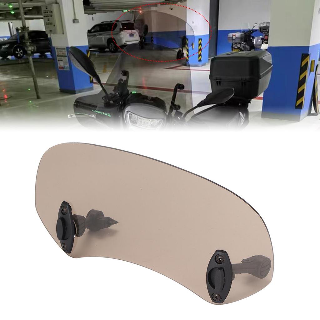 Adjustable Front Windshield for Yamaha, Suzuki, Piaggio, Kymco Motorcycles
