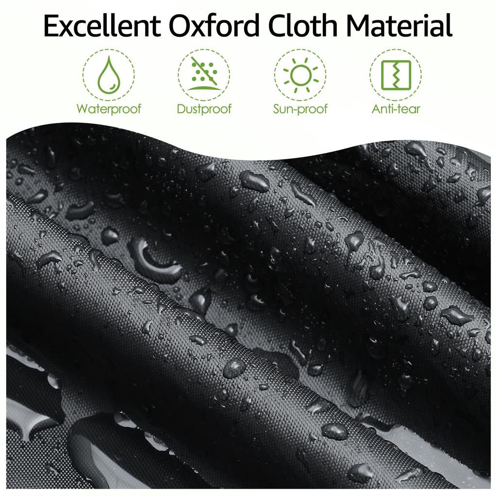 Dustproof Treadmill Cover Oxford Cloth Waterproof Running Machine Cover Gym Equipment Cover for Outdoor Indoor Home Furniture