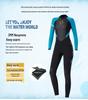 Women's 3MM Super Stretch Long Sleeve Wetsuit for Snorkeling, Surfing, and Diving