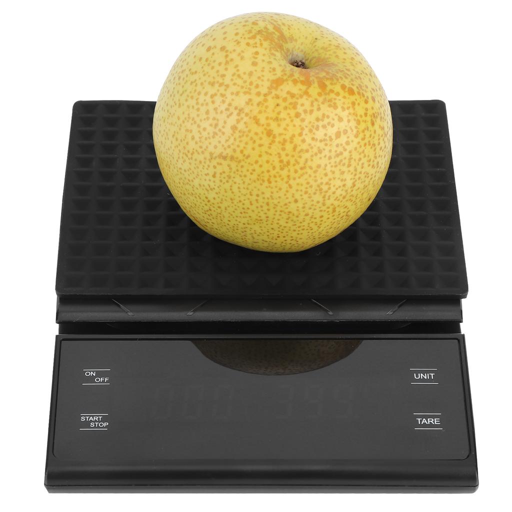 Electronic Coffee Scale Digital Kitchen Baking Scales with Timer LCD Display 0.1g?3kg